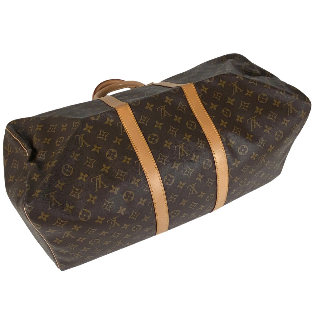 Louis Vuitton Keepall Handbag Travel Business Boston Bag Monogram Brown - Picture 2 of 7